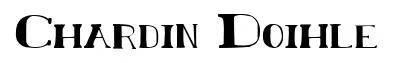 Chardin Doihle Chardine preview