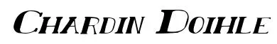 Chardin Doihle Chardinei preview