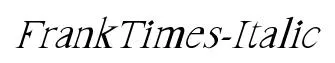 FrankTimes-Italic