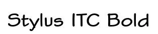 Stylus ITC Bold