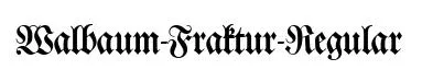 Walbaum-Fraktur-Regular