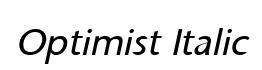 Optimist Italic