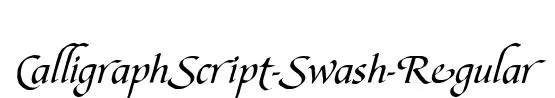 CalligraphScript-Swash-Regular