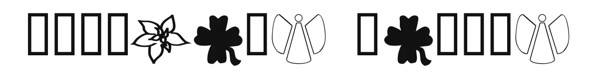 HOLIdaze Sample original font preview