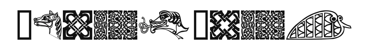 CelticMotif original font preview