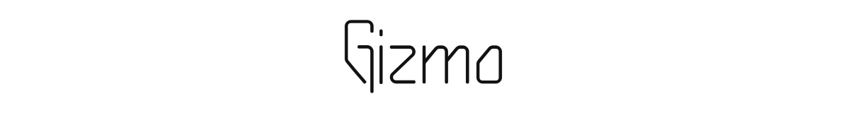Gizmo original font preview
