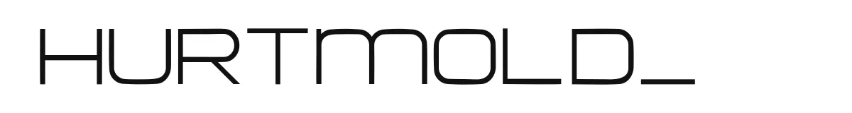 HURTMOLD_ original font preview