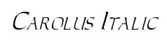 Carolus Italic