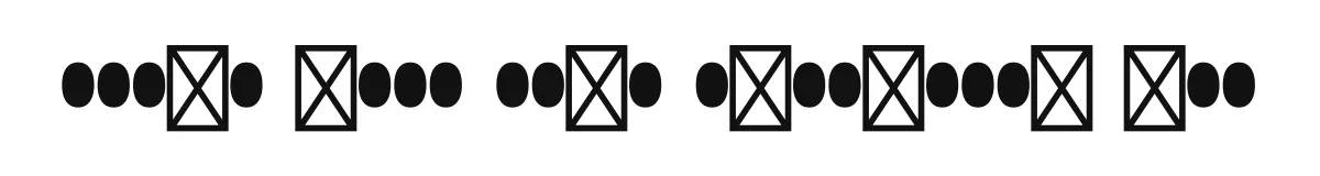 Adobe Wood Type Ornaments Std original font preview