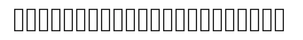 SMMyungjo Std DemiBold original font preview