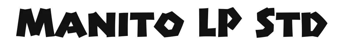 Manito LP Std original font preview