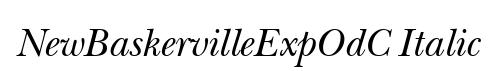 NewBaskervilleExpOdC Italic