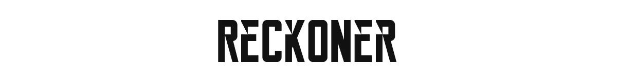 Reckoner Bold preview