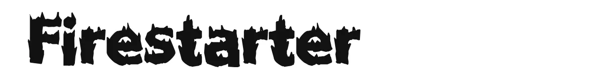 Firestarter font preview