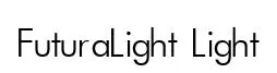 FuturaLight Light