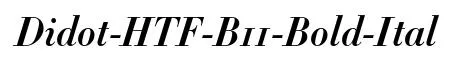 Didot-HTF-B11-Bold-Ital