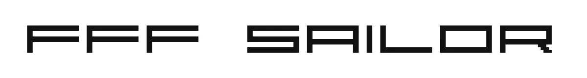 FFF Sailor original font preview