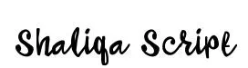 Shaliqa Script