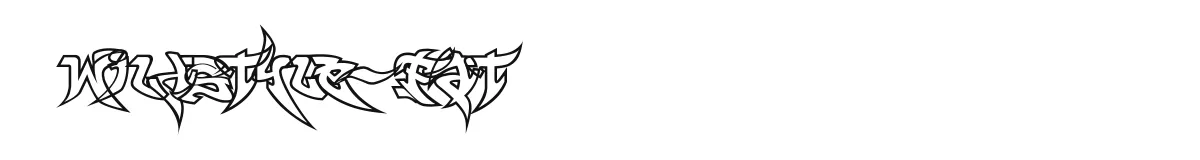 WildStyle-Fat font preview