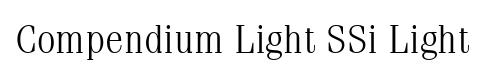 Compendium Light SSi Light