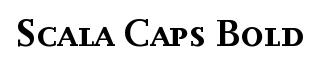 Scala Caps Bold