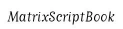 MatrixScriptBook