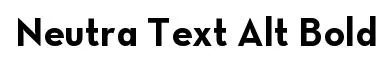 Neutra Text Alt Bold