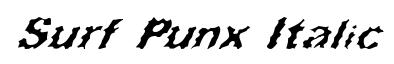 Surf Punx Italic