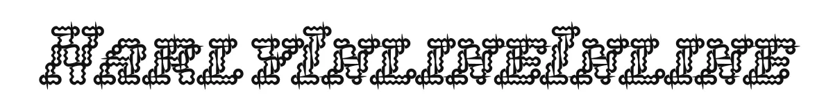 NarlyInlineInline font preview