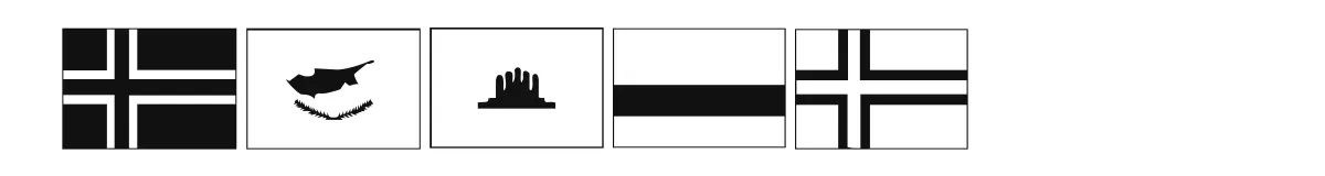 Flags original font preview