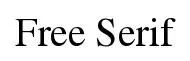 Free Serif