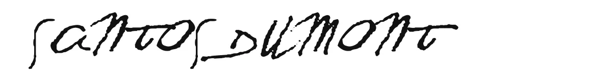 SANTOS DUMONT font preview