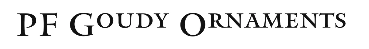 PF Goudy Ornaments font preview