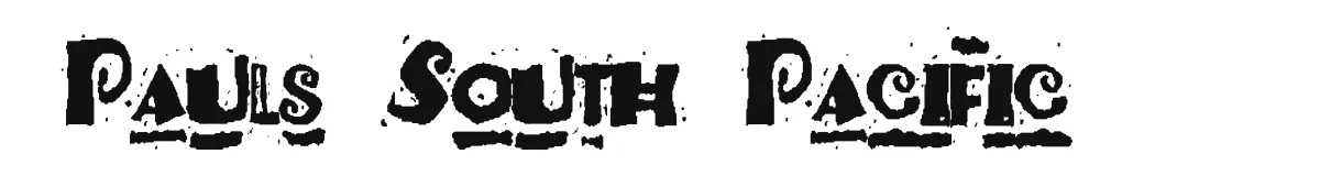 Pauls South Pacific font preview