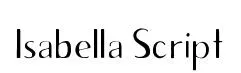 Isabella Script