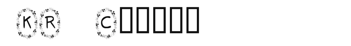 KR Clover original font preview