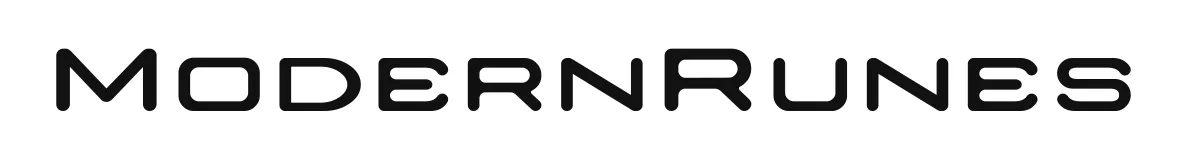 ModernRunes original font preview
