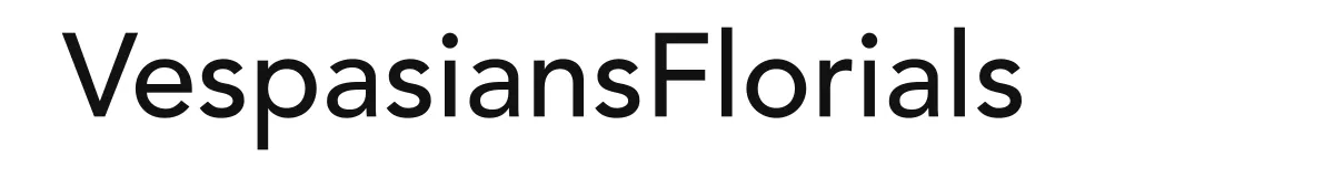 VespasiansFlorials font preview