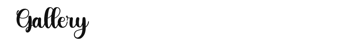 Gallery original font preview