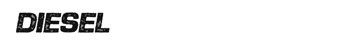 Diesel original font preview