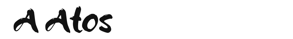 A Atos font preview
