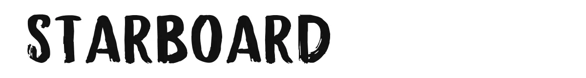 Starboard font preview