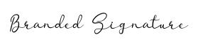 Branded Signature