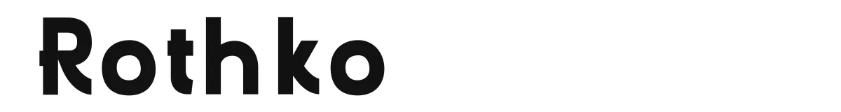 Rothko font preview