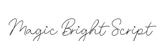 Magic Bright Script