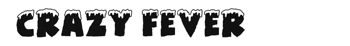 Crazy Fever font preview