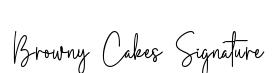 Browny Cakes Signature