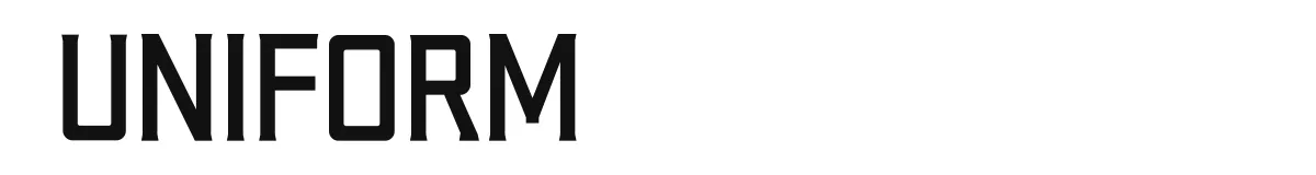 Uniform original font preview