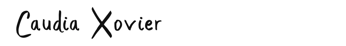 Caudia Xovier original font preview