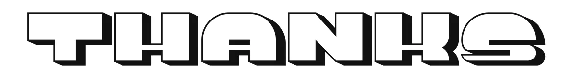 Thanks original font preview